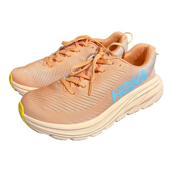 Hoka One One Rincon 3 Peach Parfait Shoes Women's Size 8 B Running Sneakers - Picture 1 of 8